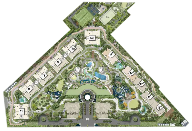 Westin Residences Gurugram masterplan